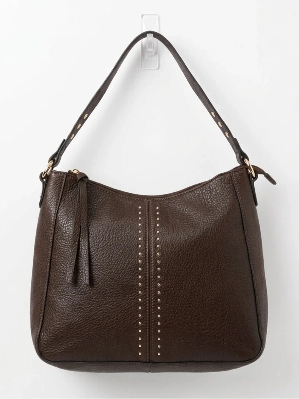 Montana West vegan leather hobo shoulder bag in coffee